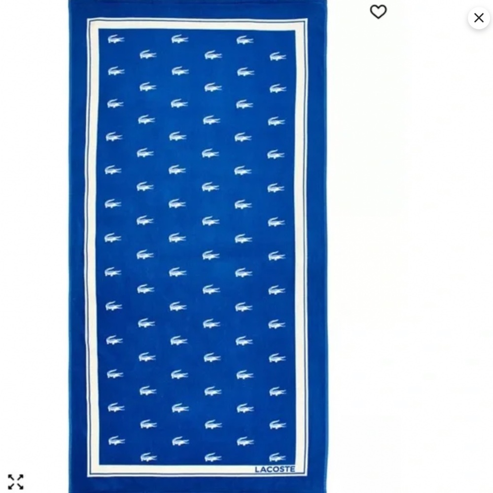Lacoste Oki Beach Towel